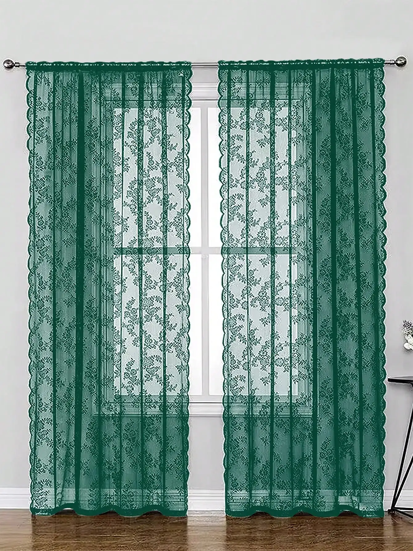 Cortinas Puerta Cocina Cortina Corta De Cocina Estilo Farmhouse - Algodón Y  Lino Beige Floral | Para Ventanas Pequeñas Cortina Ventana Baño, image size:1340x1785