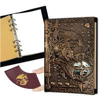 DND Journal Notebook, 3D Dragon Embossed Notebook with Pen for Dungeons and Dragons/D&D, Great RPG Accessories Nerdy Gifts 2