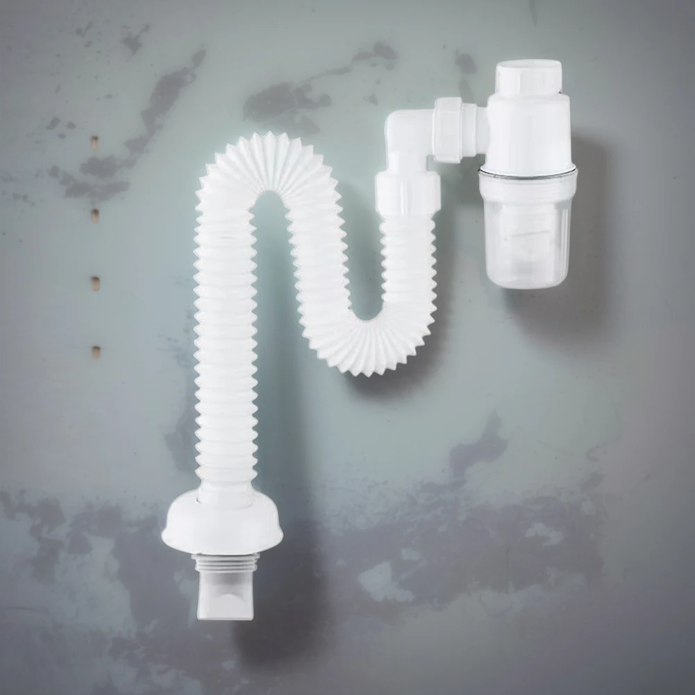 Description Picture 4 of itemRetractable Deodorizing Filter Anti Clogging Home Sink Hose Sink Deodorant Strainer Drain Sewer Pipe Bathroom Sink Accessories