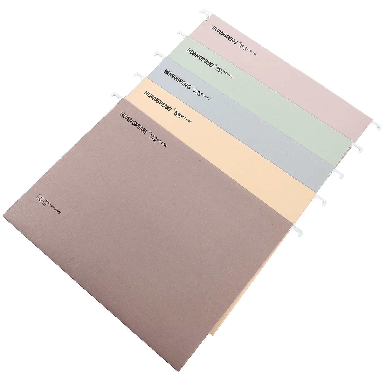 

5 Pcs Folder Box Office File Cabinet Folders Hanging Frame Paper Delicate Bills Holder