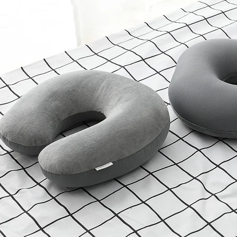 Car Pillows Memory Foam Soft Neck Supportor Travel Cushion U Shaped Neckrest Pad Cervical Interior Automobile Accessories