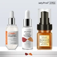 JoyPretty 3PCS Face Serum VC Whitening Retinol Wrinkle Tea Tree Acne Treatment For Dark Facial Serum Korean Skin Care Products 1
