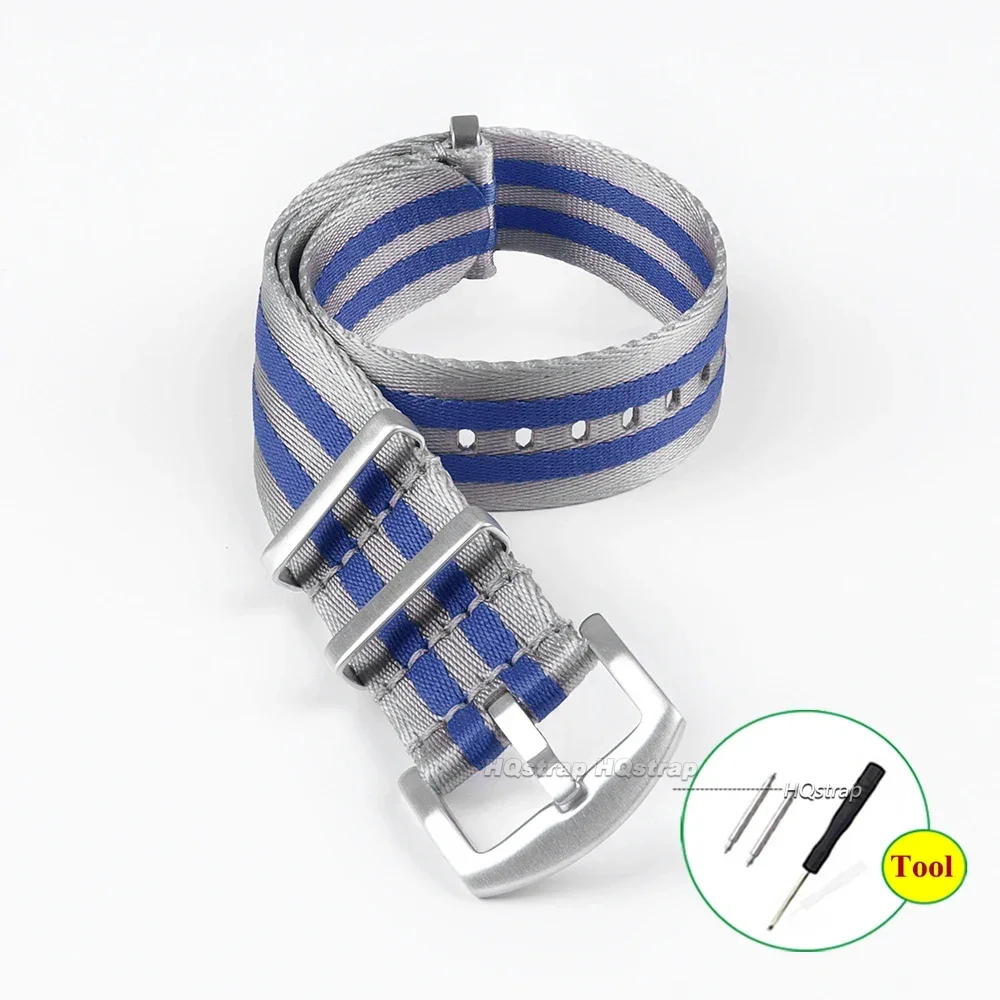 Premium Braided Nylon Canvas Watch Band - Universal Soft Sport Bracelet Accessory