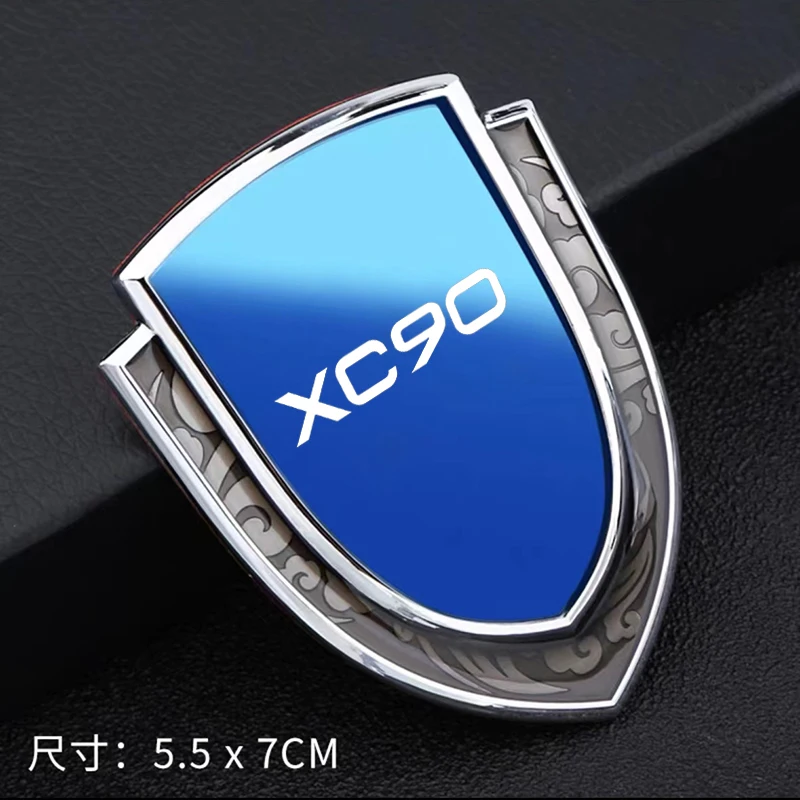 Car Styling Golden car Logo Metal Zinc Alloy 3D Adhesive Emblem Badge