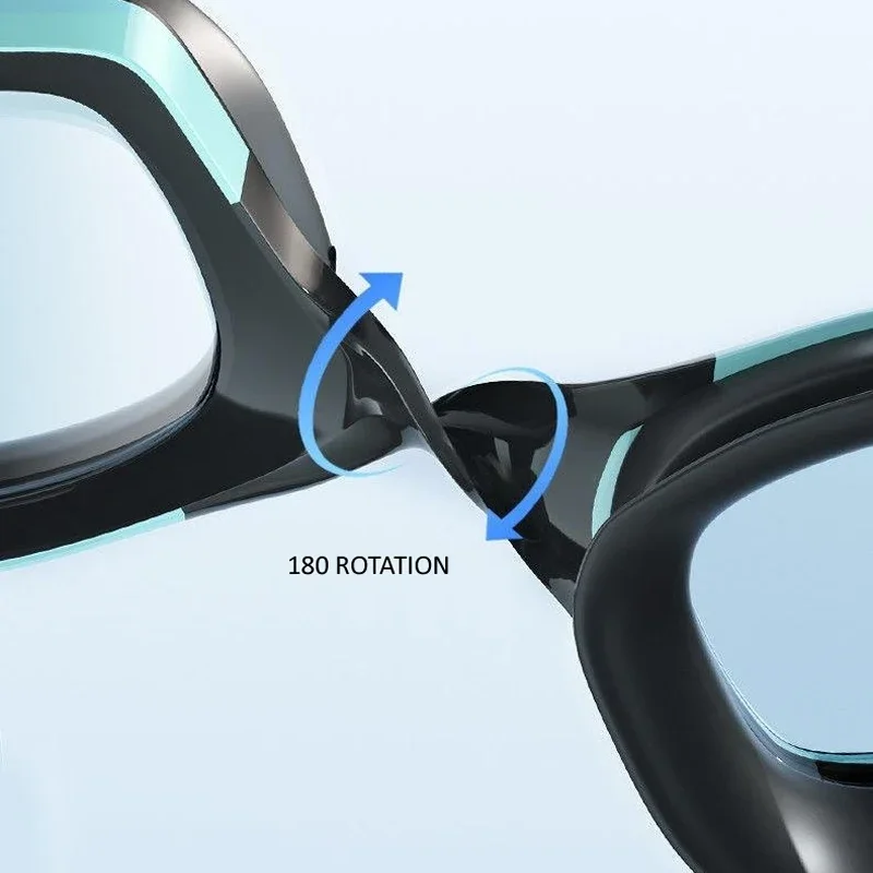 Brand Myopia Swimming Goggles for Men Women Waterproof Anti Fog Kids Swimming Goggles Optical Lenses Diopter -2.0~-6.0 5