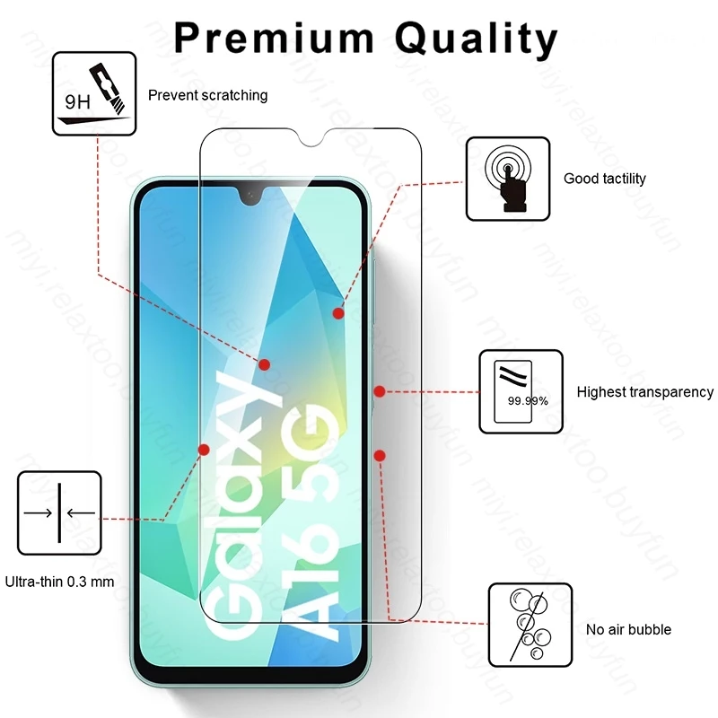8-in-1 Tempered Glass Camera and Screen Protector