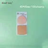 KindFuny  100 Sheets Transparent Sticky Notes Scrapes Stickers Note Pads Paper Clear Notepad School Stationery Office 5