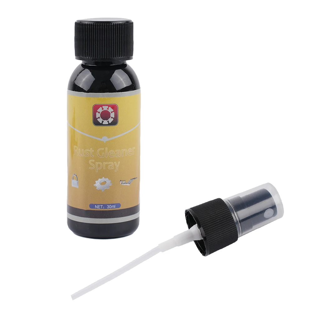 Car Rust Remover Spray Metal Surface Chrome Paint Car Cleaning Anti-rust Lubricant Care Tools 1pc 30ml
