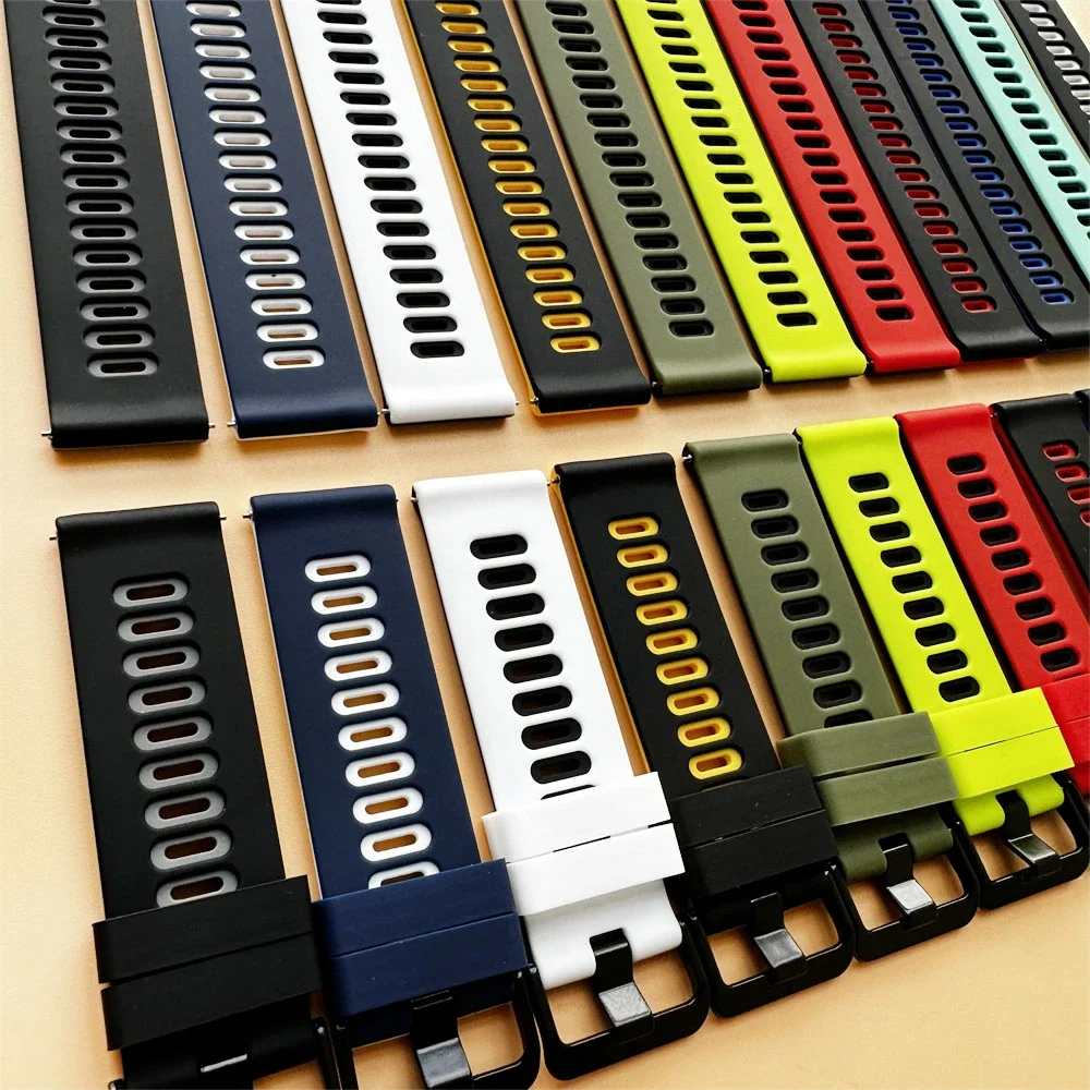 Enhanced Sports Silicone Watchband - 22mm - PACE 4 Series