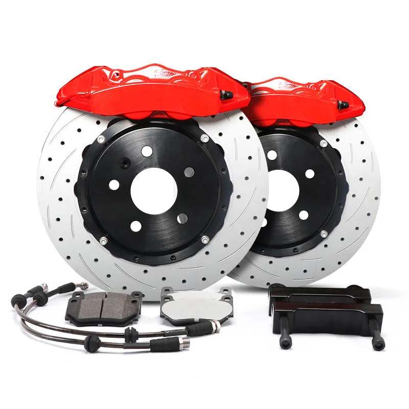 Auto Brake Accessories Sport Racing 4 Pot Brake Caliper Disk For Lexus IS250/RX350