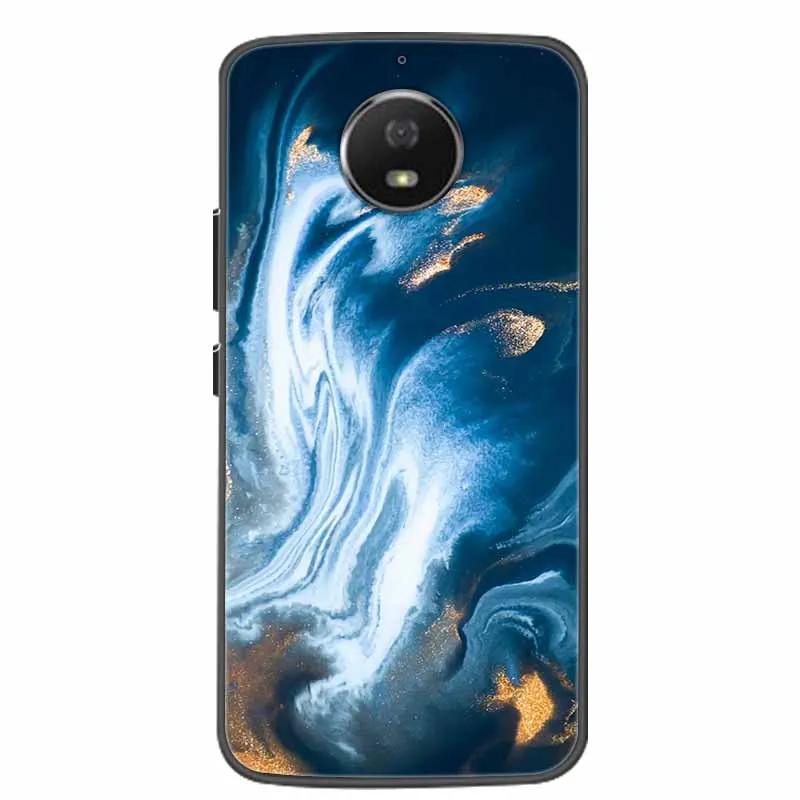 Colorful Marble Pattern Soft Silicone TPU Back Cover Phone Case