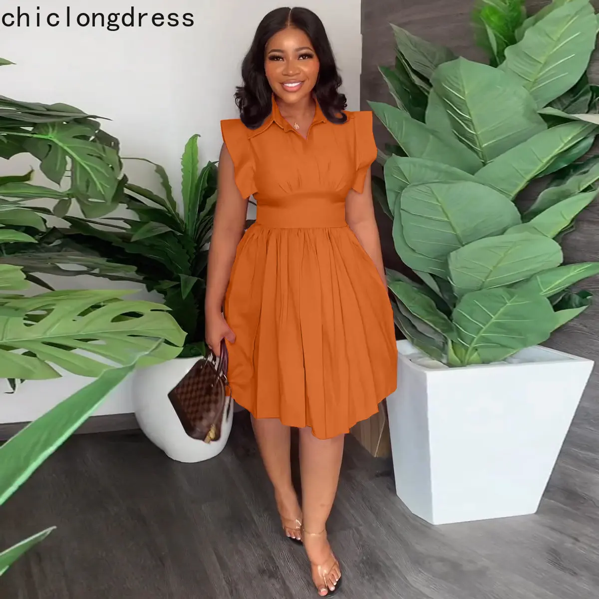 casual dresses for women elegant Women's Bohemian Beach Long Dress Spring Summer Casual V-Neck