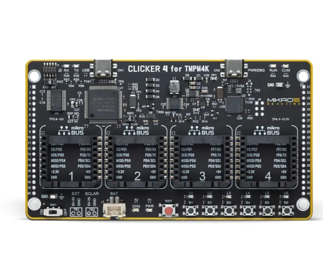 

MIKROE-4912 4 for CLICKER TMPM4K development board