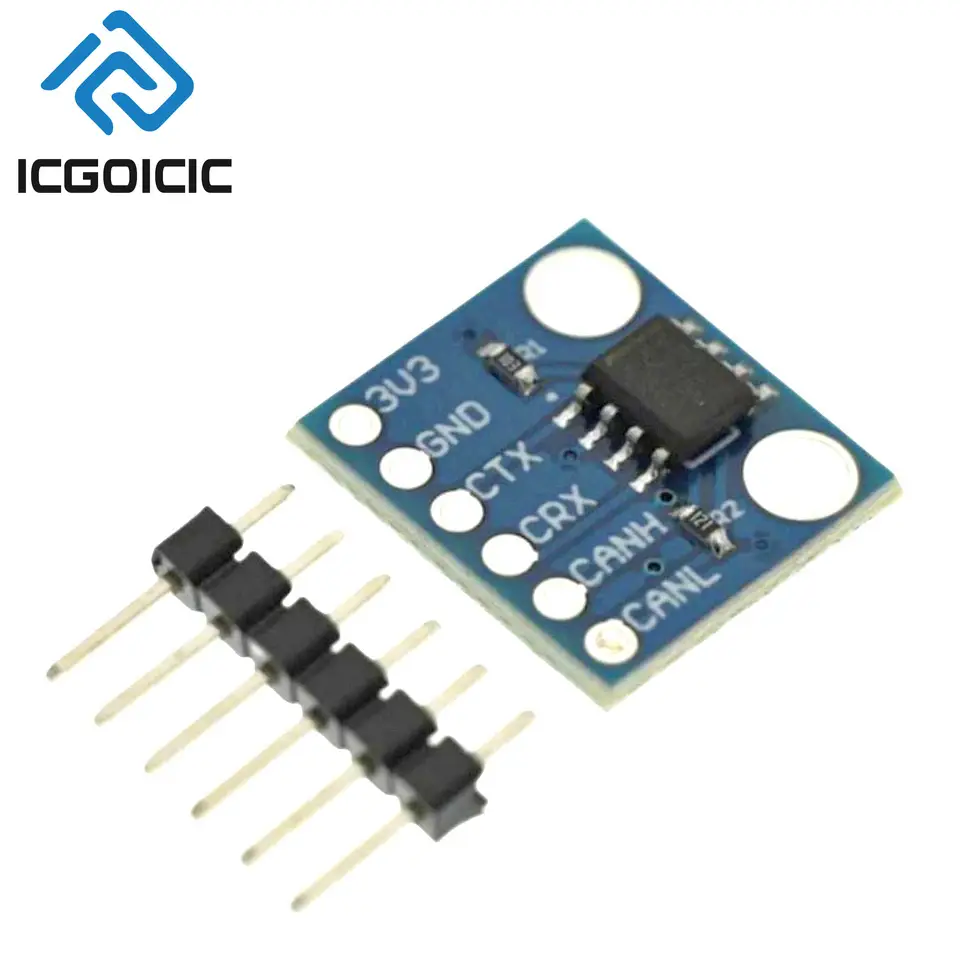 1-10pcs SN65HVD230 CAN Bus Transceiver Module – 3.3V, 1Mbps, for Arduino ESP32 STM32 CAN 2.0B image 3