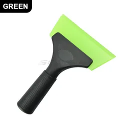 SEAMETAL Multi-Function Car Window Squeegee and Ice Breaker Tool (Green)