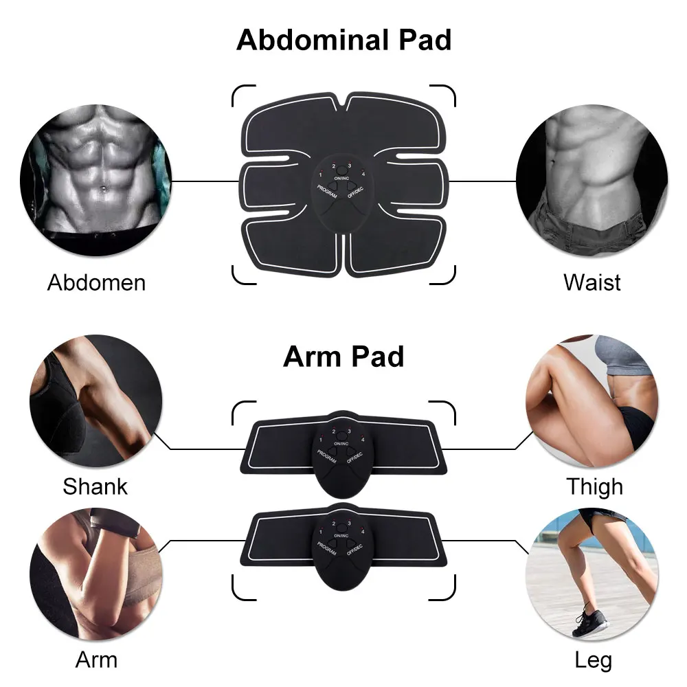 Wireless EMS Trainer abs Muscle Stimulator Myostimulator Body Fitness Electric Weight Loss Body Slimming Massager Belt Slim muscle stimulator