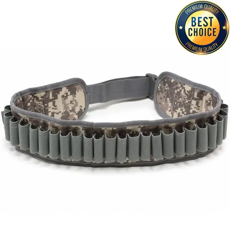 Camo Tactical Shotgun Belt for Hunting