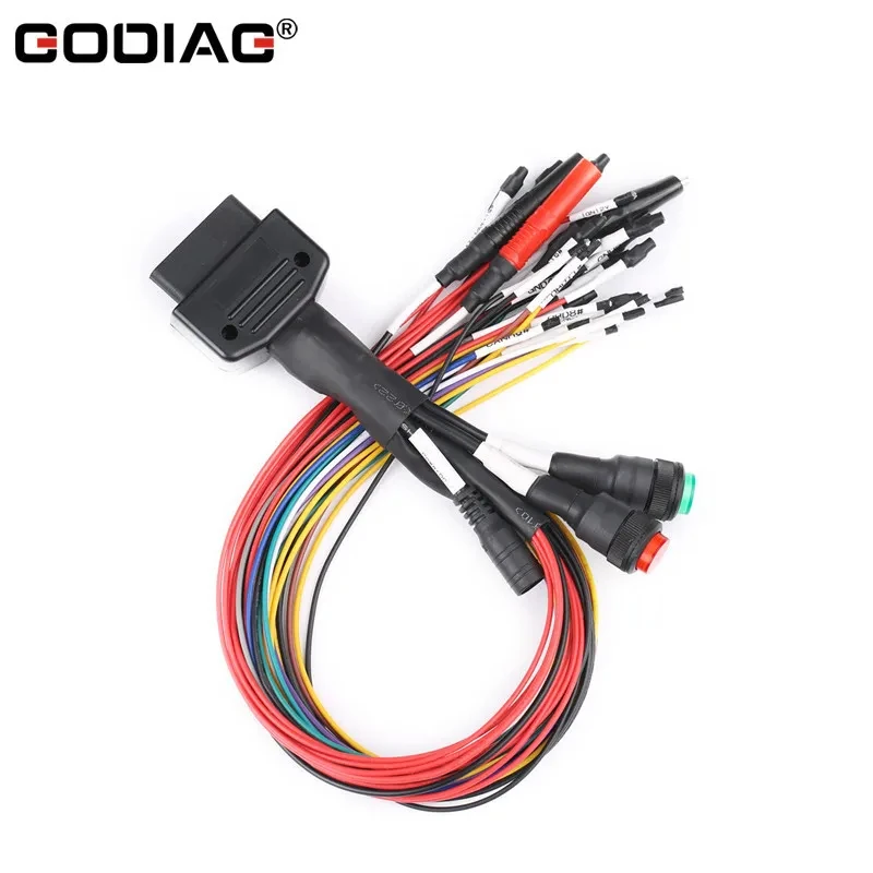 GODIAG Breakout Tricore Cable protocolo completo OBD2 Jumper herramientas de diagnóstico de coche utilizadas para conectar ECU para programación ECU