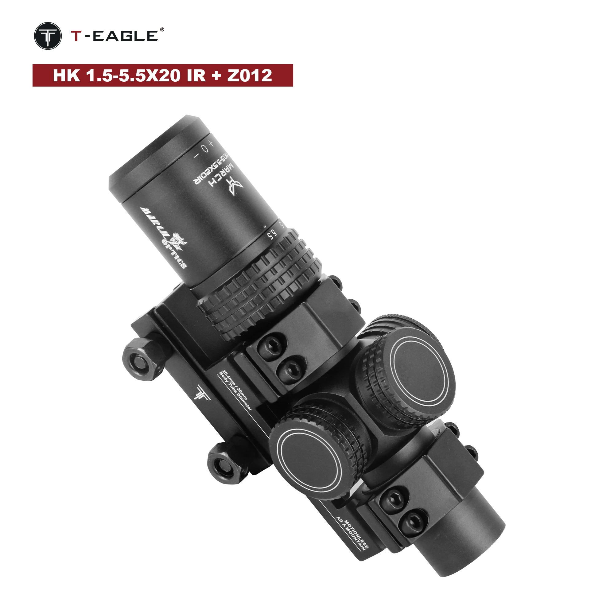 March HK 1.5-5.5x20IR Airsoft Scope Air Rifle Optical Sight