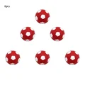 Bright red 6pcs