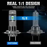 XSTORM H7 LED Headlight Kit Mini Bulb 100W 25000LM 6000K CSP for Car Headlamp 12V White Auto Fog Lamps H7 Led Turbo Automobile - Image 4