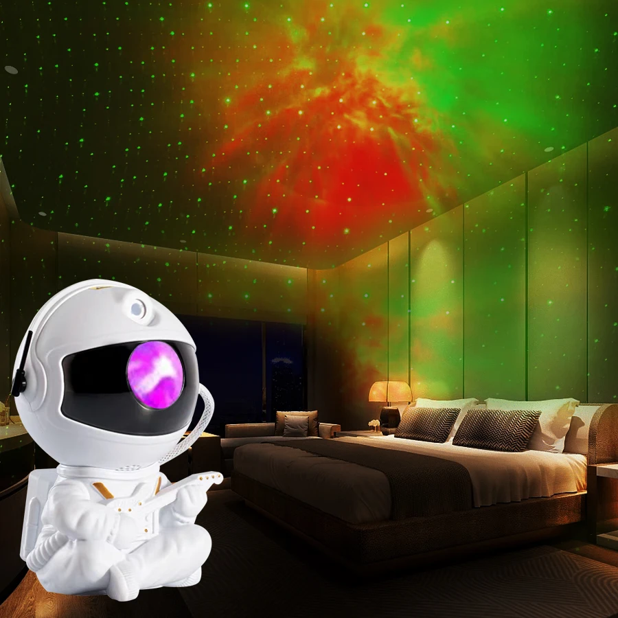 Galaxy Universe Proyector Night Light Astronaut Projection Lamp Regalos
