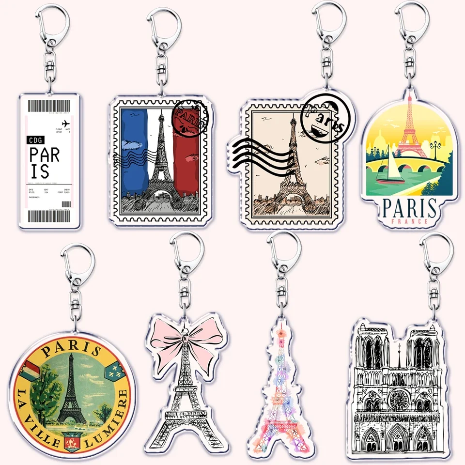 Accessories | The Eiffel Tower Gold Keychain Iron Lady La Tour Eiffel - Foto 2