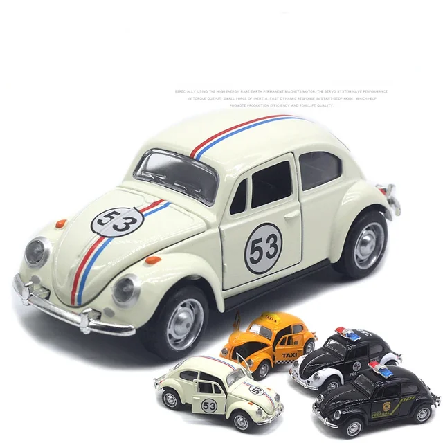 1:32 Volkswagen Beetle Alloy Car Diecasts Metal Classic Toy Model with Pull Back Function Vehicles for Child Gifts A931 3
