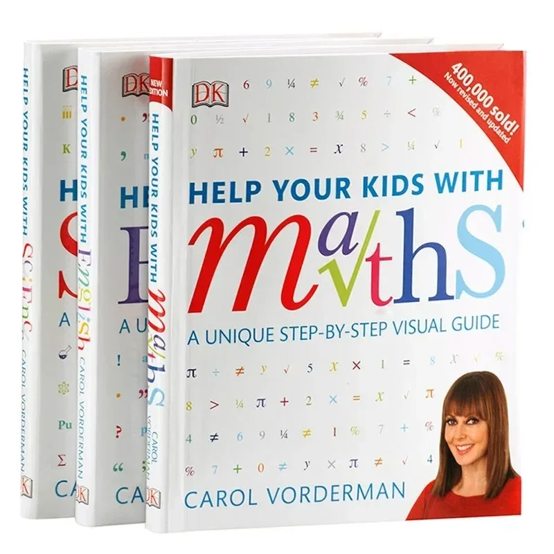

3 книги DK помогут вашим детям с математикой, наукой и английским языком: обучение навыков для детей