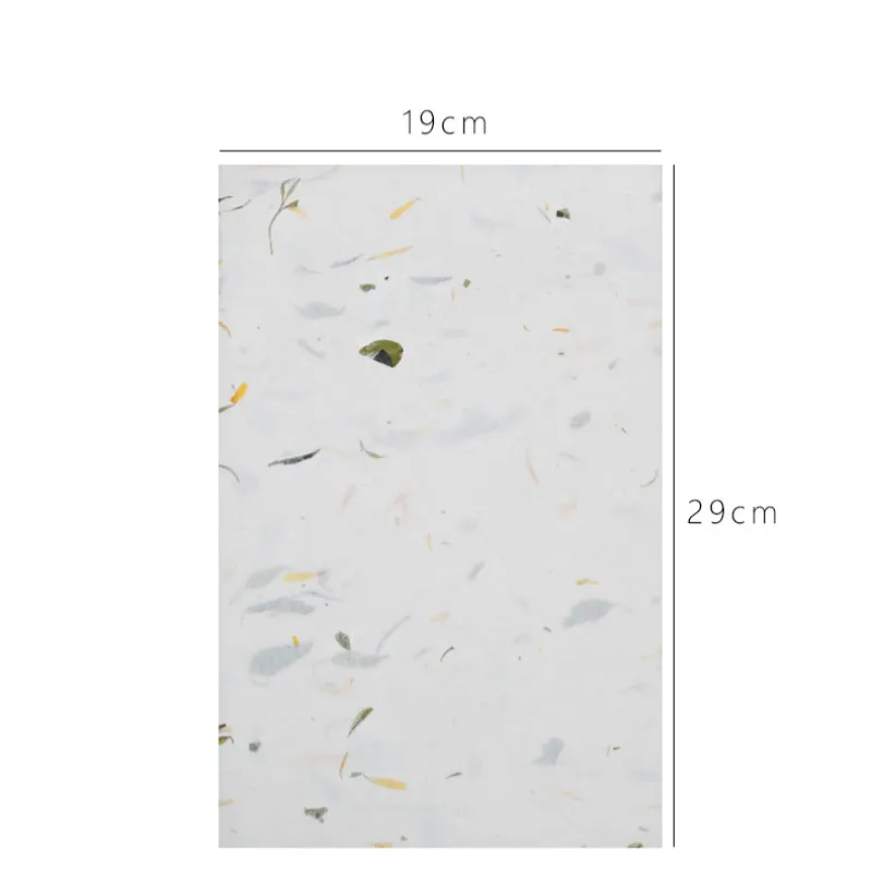 Yunlong Flower Plant Half-Ripe Rice Paper Calligraphy Painting Xuan Paper Brush Pen Hard Pen Writing Letter Papier Love Letter