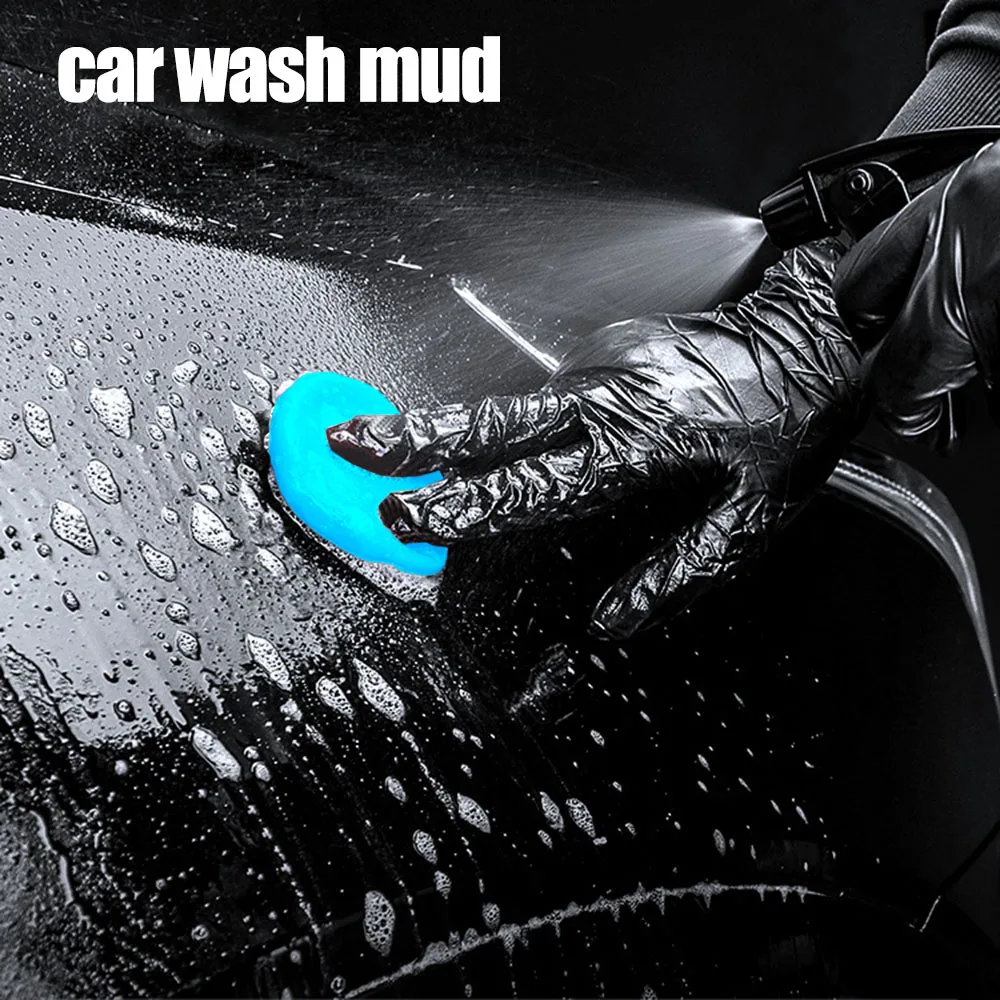 100g Car Cleaning Clay Bar Auto Detailing Cleaner Auto Detailing Car Deep Cleaning Wash Heavy Duty Remover Cleaner Sludge Mud cleaning gel car cleaning tool car cleaning clay bar cleaning magic mud car detailing cleaner car cleaning gel