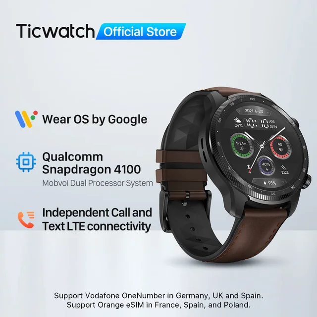 TicWatch Pro 3 Ultra LTE Smartwatch