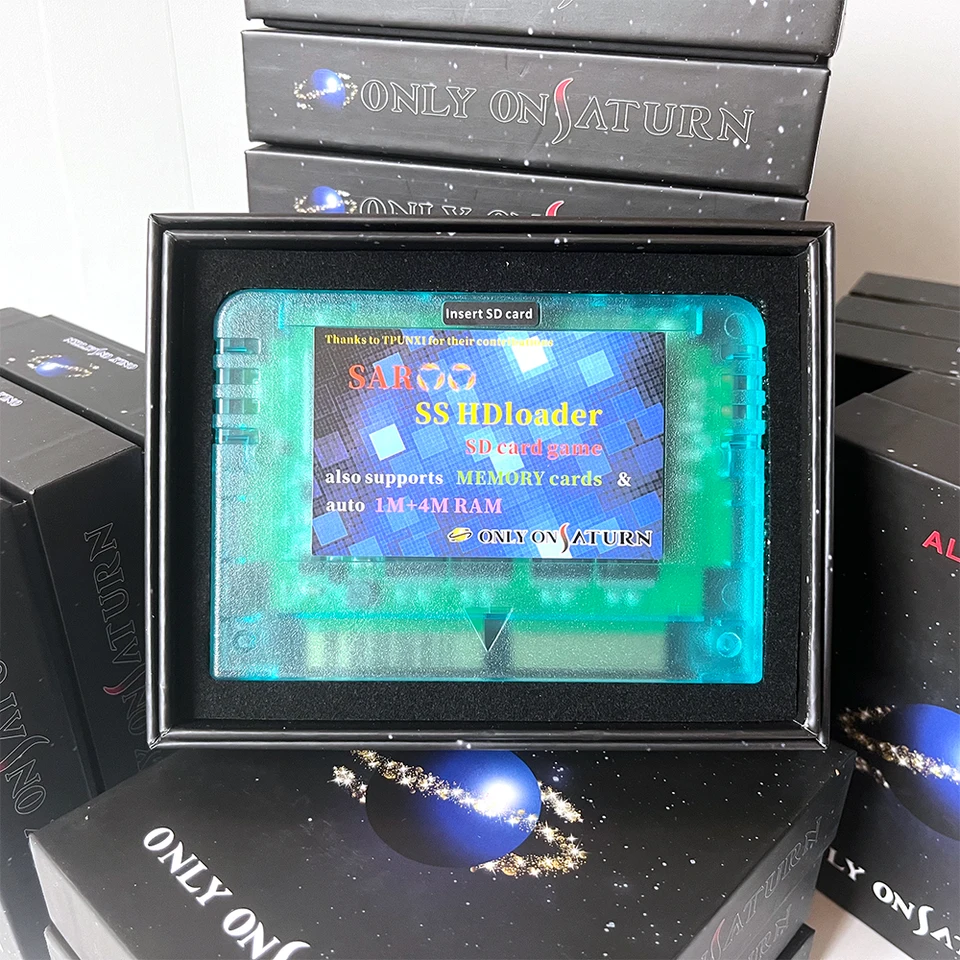 Saroo pour Sega Saturn avec carte SD de 128 Go et plus de 250