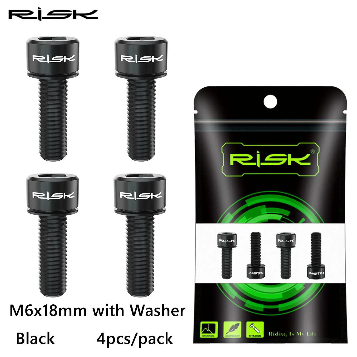 6 Pièces étrier De Ein à Disque De Vélo Boulon Pince Vis Fixes