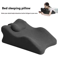Lightweight Memory Foam Knee Pillow for Sleeping - Improve Posture Bed & Travel Cushion Accessory for Indoor Office And Home Use 1