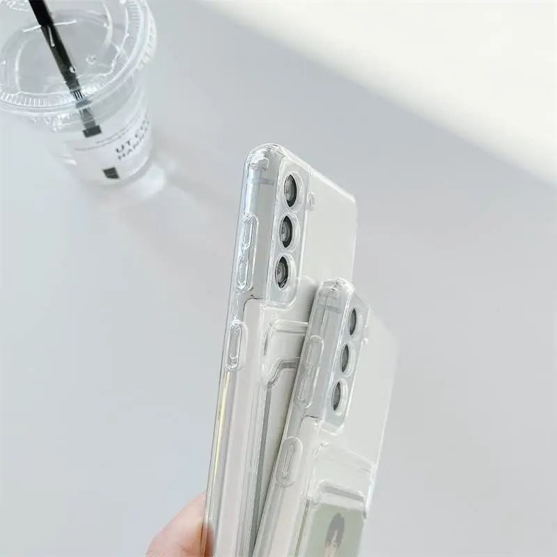 Versatile Clear Card Holder Wallet Cover