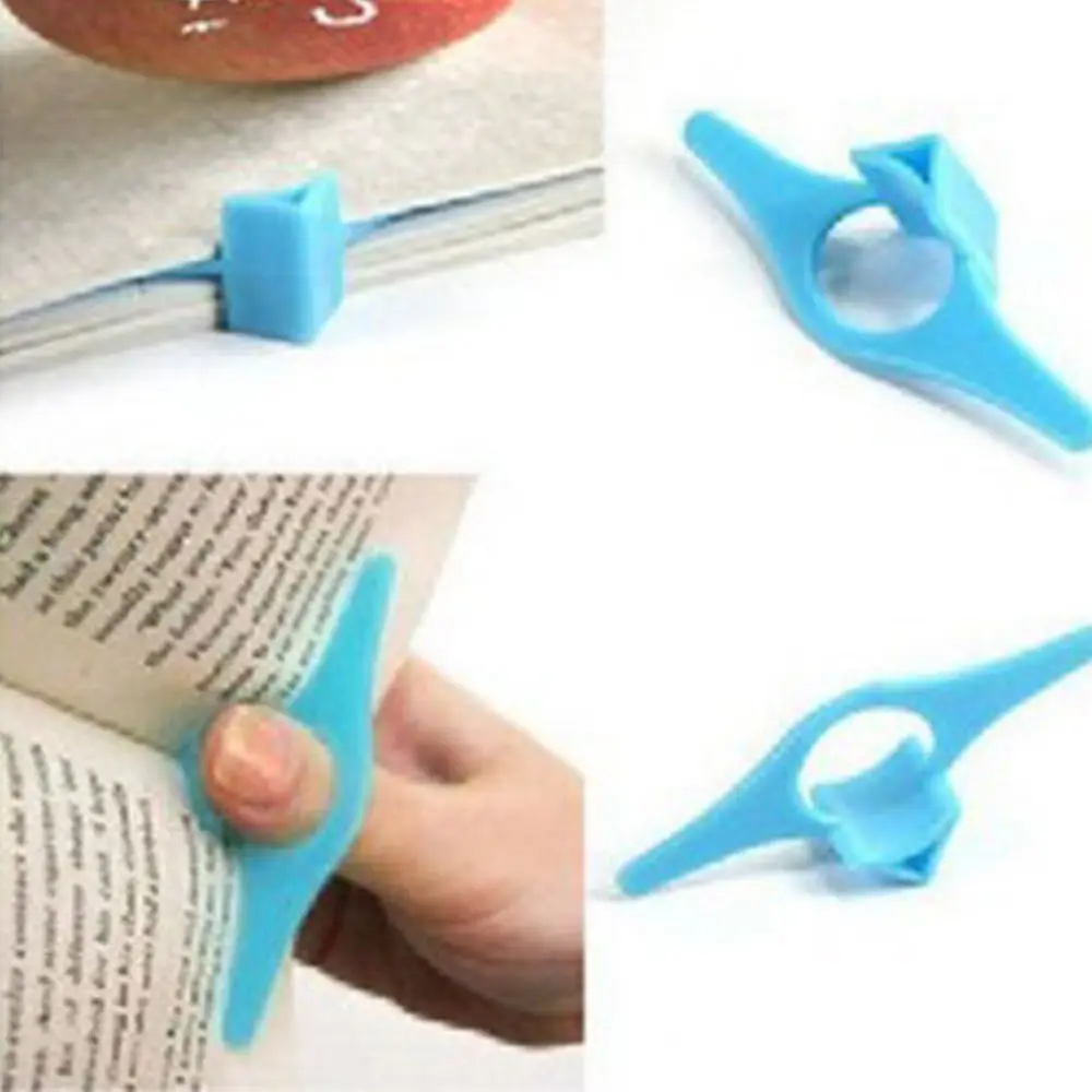 Mini Stationery Thumb Finger Ring Bookmark Books Book Holder 3