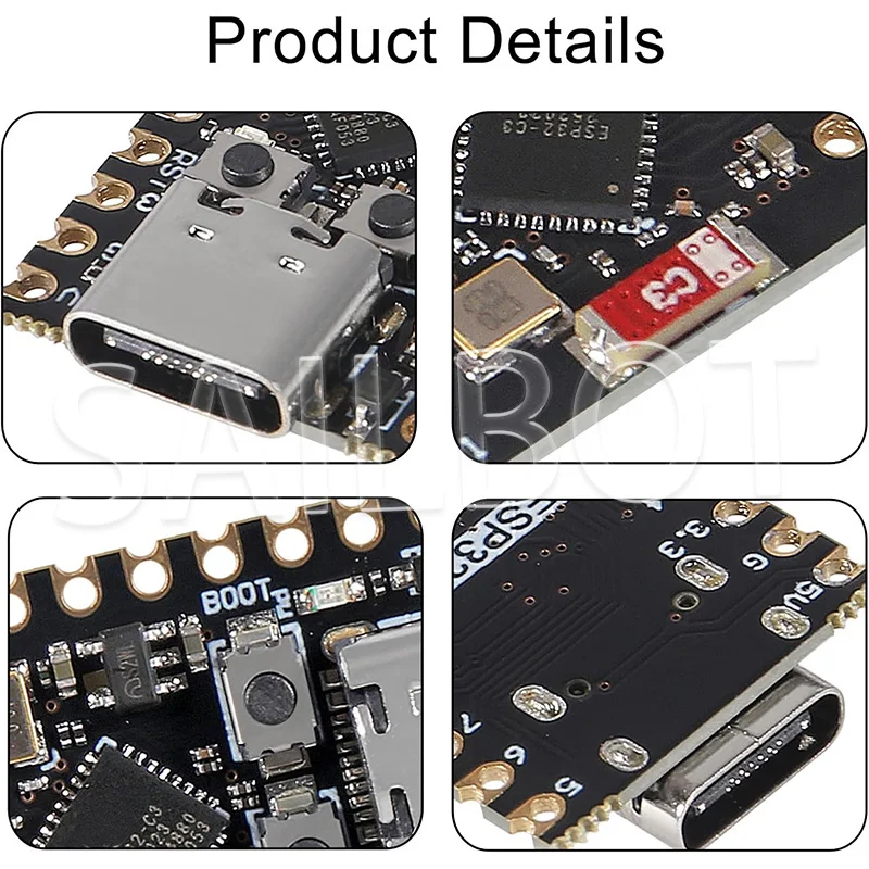 รูปสินค้า บอร์ดพัฒนา ESP32-C3 สุดคุ้ม WiFi Bluetooth สำหรับ Arduino