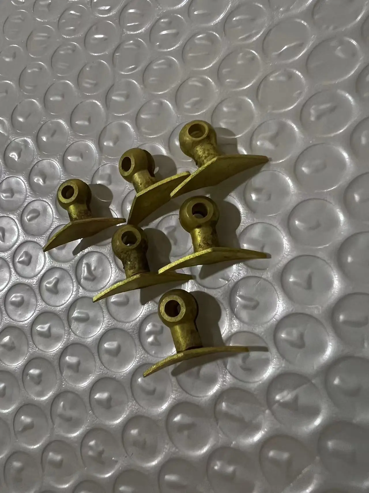 6 pieces of Alto Sachs repair parts brass accessories