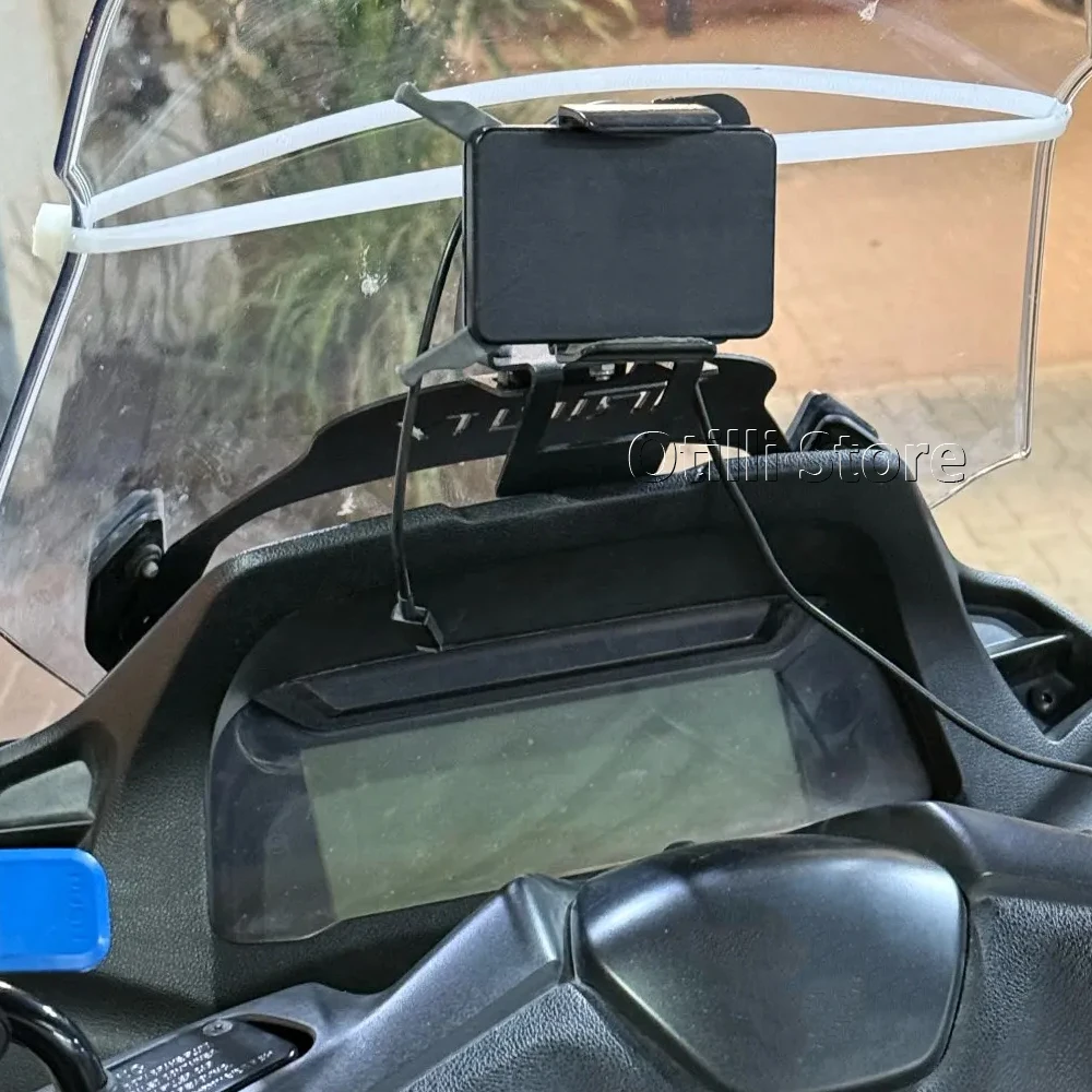 New For Yamaha Tricity TRICITY 125 155 Motorcycle Accessories  Stand Holder Phone Mobile Phone GPS Navigation Plate Bracket