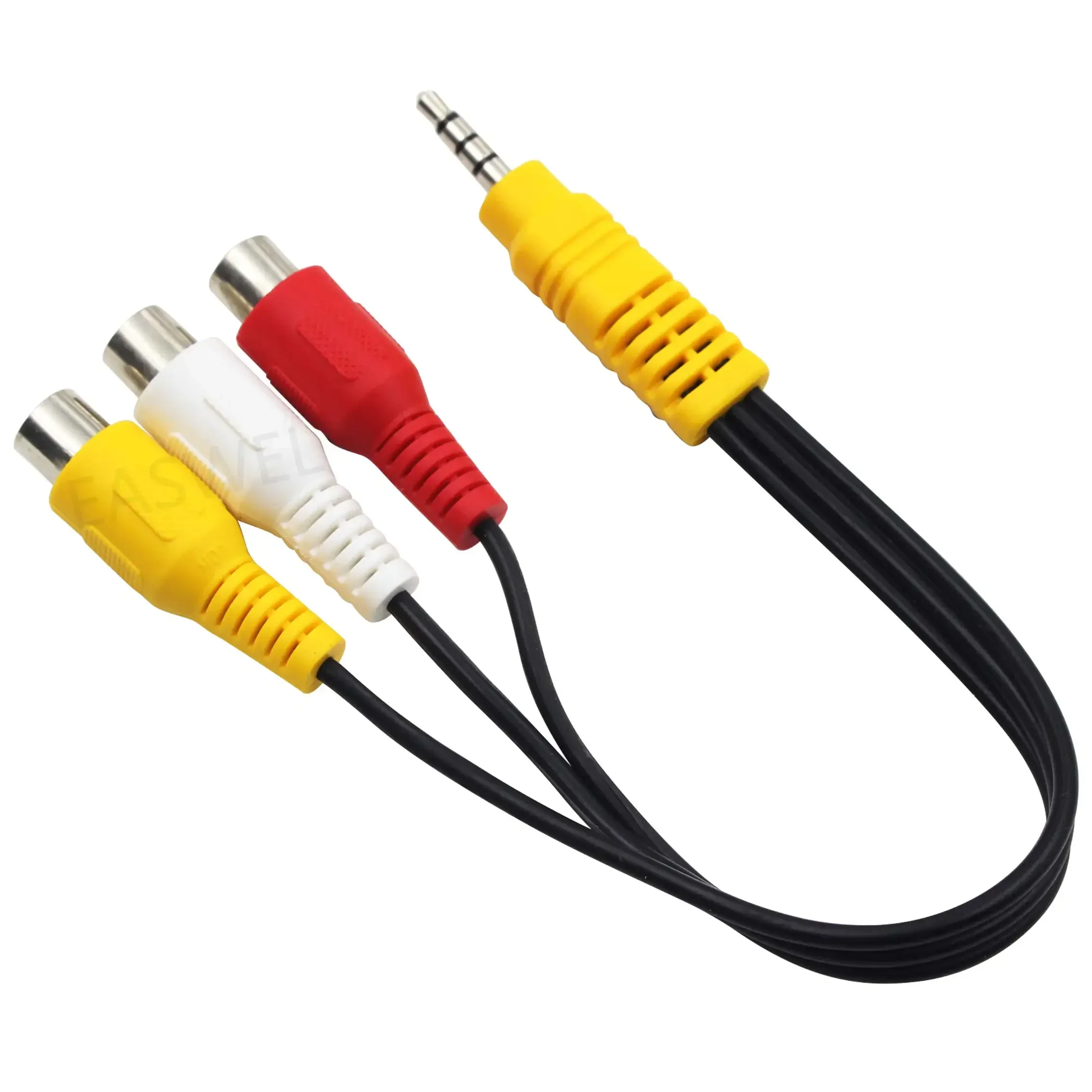3ft. RCA to 3.5mm Jack Composite A/V Cable and 3.5mm to RCA Audio Video Adapter