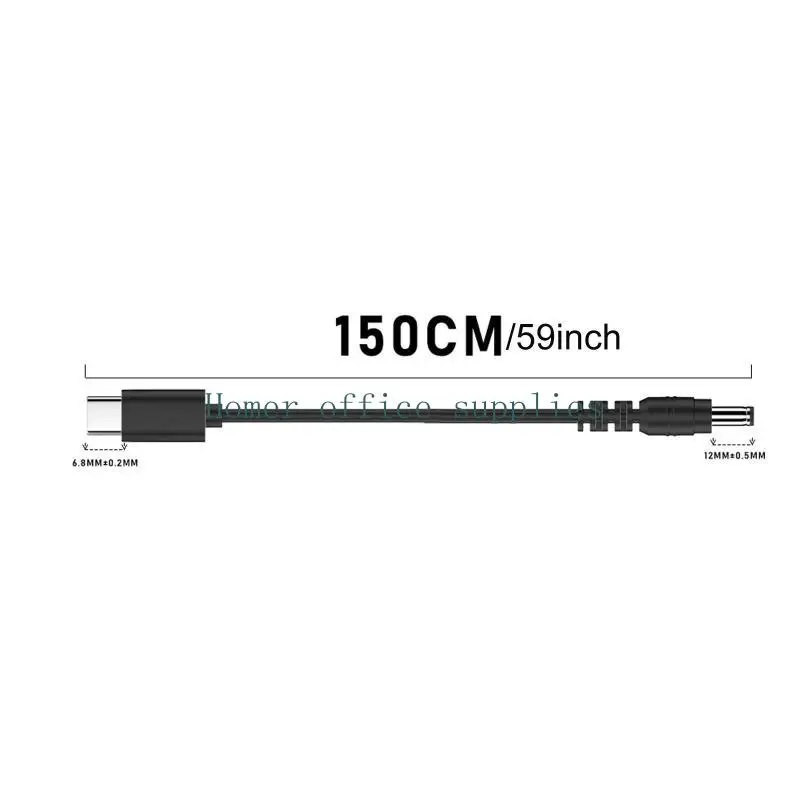K43B 유형 C PD 20V 5.5x2.5mm 5.5x2.1mm 4.8x1.7mm 4.0x1.7mm 라우터용 전원 케이블