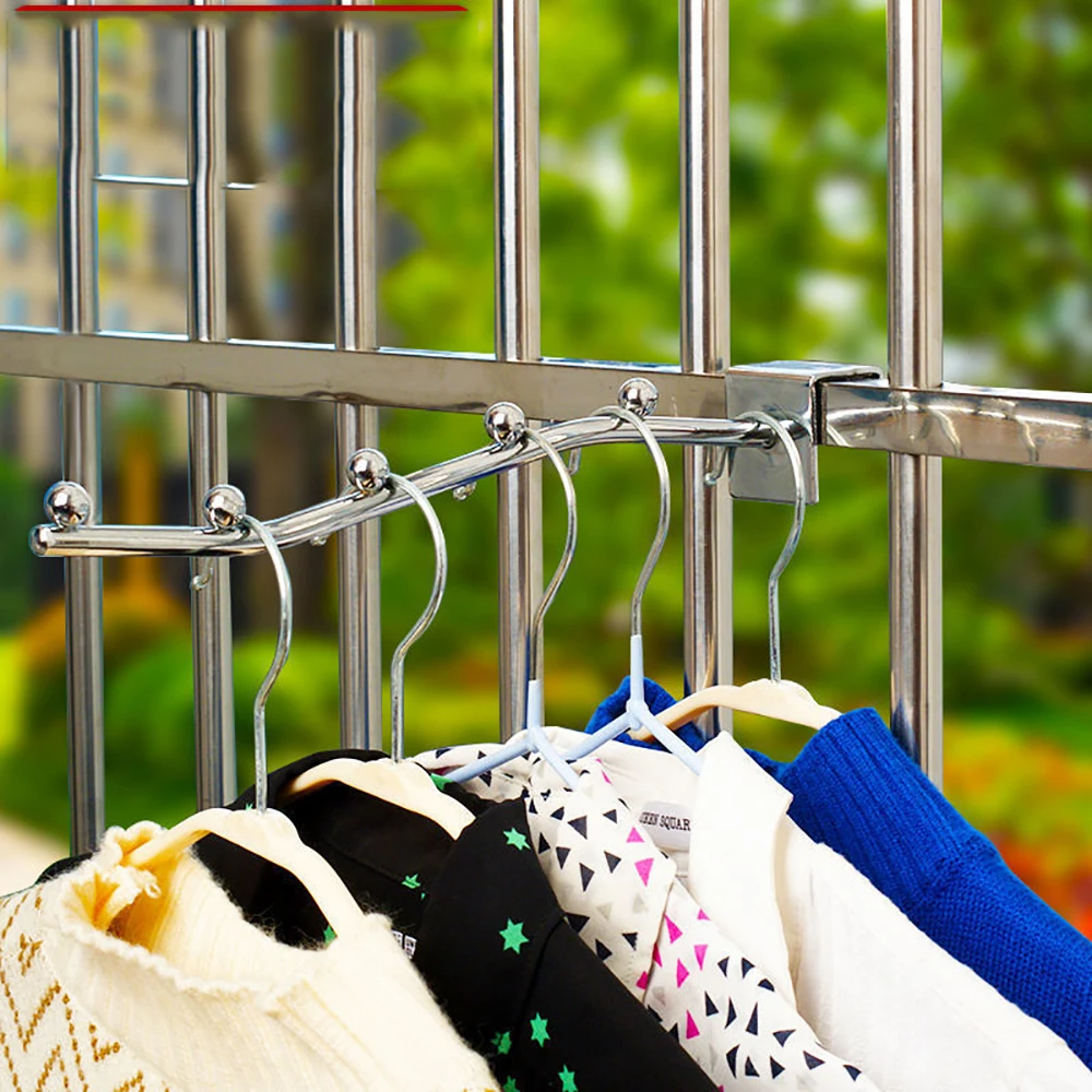 

2.5cm Bayonet Balcony Windows Hooks, Student Dormitory Household Drying Rack Clothes Hook Hanging Rod Guardrail Hook