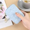 Women Lipstick Bag PU Leather Makeup Case Mini Purse Organizer Cosmetic Bag Mirror Lipstick Pocket Coin Wallet 4