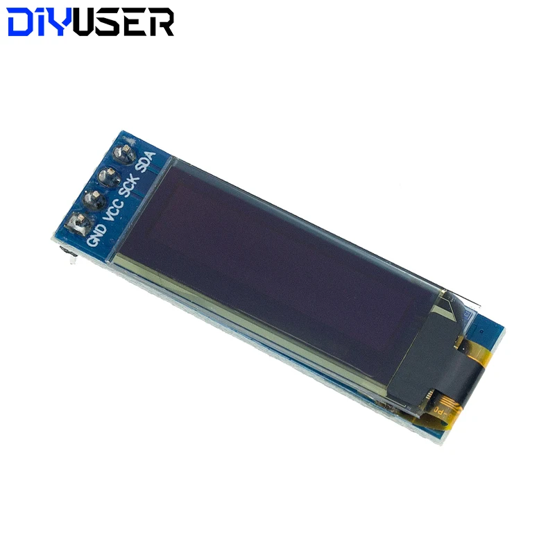 OLED module 0.91 inch White/Blue OLED 128X32 LCD LED Display Module 0.91" IIC Communicate for Arduino ROHS Certification
