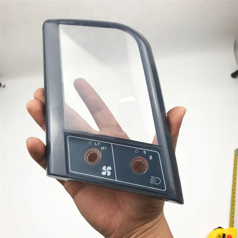 Komatsu Digger PC60-7 400-6 50 55 모니터 계측기 쉘 패널 장식 C55MR-A14Z 용 디스플레이 커버