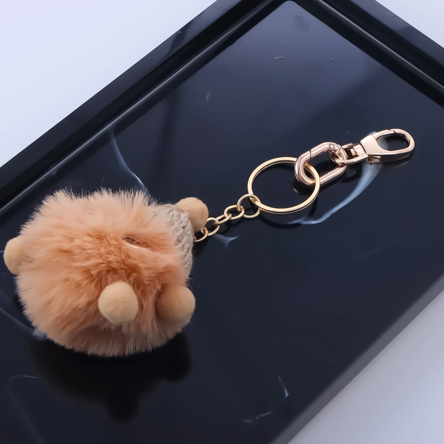 Set of 2 Swivel Clasp Clips with Key Rings