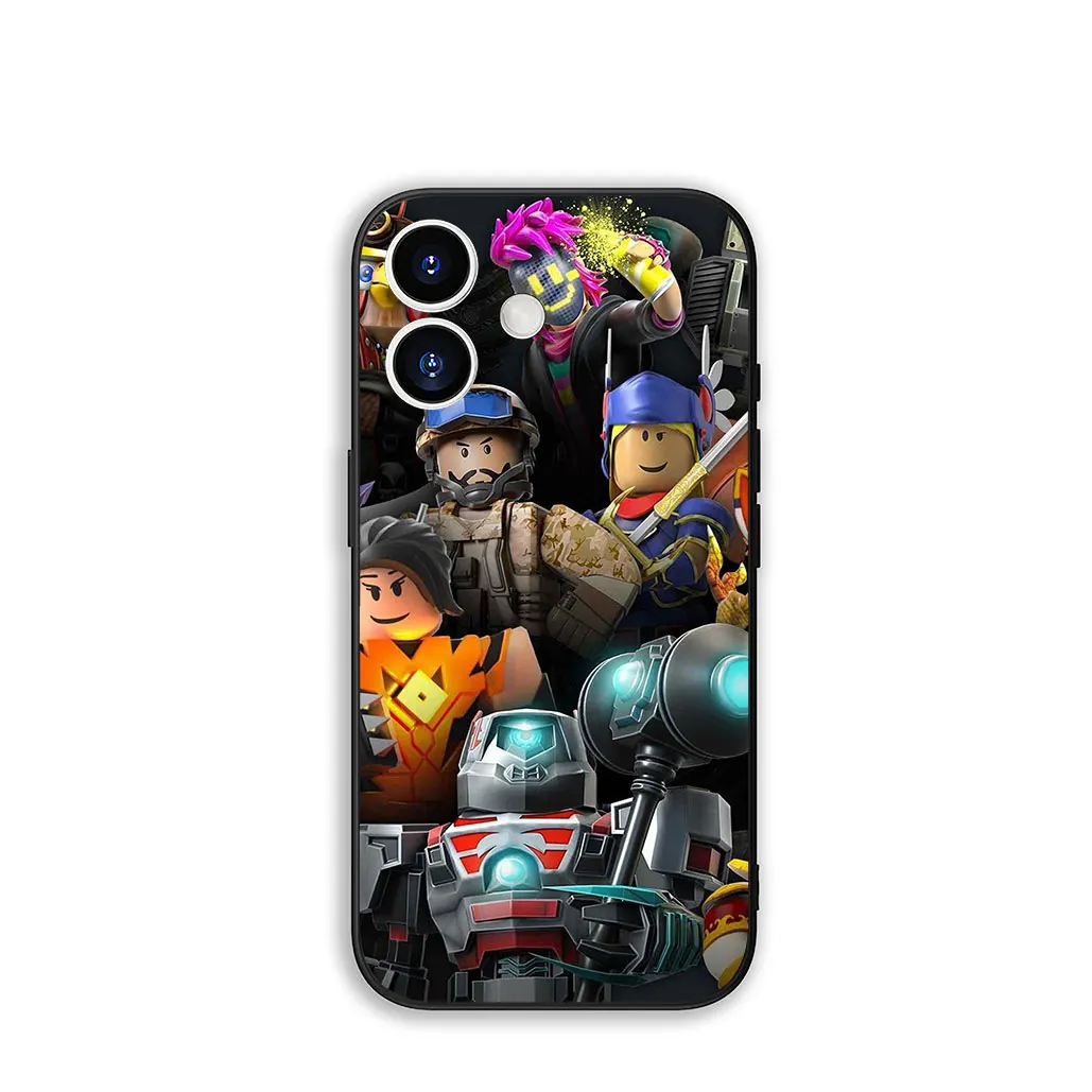 Stylish Gaming-Themed Phone Cover Case with R-Robloxs Wallpaper Design