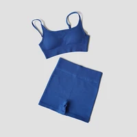 WAREBALL Seamless Yoga Set Female Women's Crop Top Bra Leggings 2PCS Women Outfit Fitness Gym Workout Shorts Sport Wear Gym Suit - Image 5