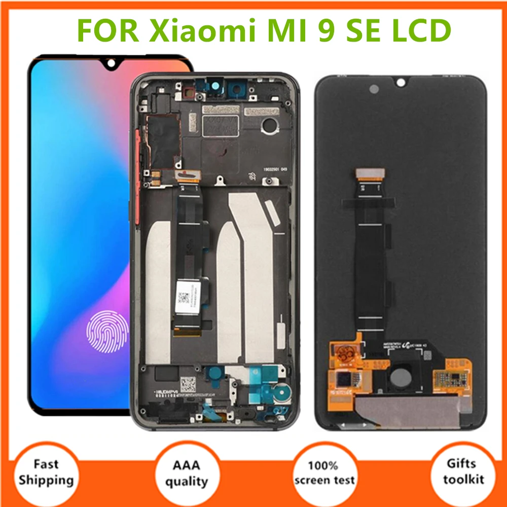 

5.97" AMOLED/TFT FOR Xiaomi MI 9 SE LCD Display Touch Screen With Fingerprint 10 Touch Display For Xiaomi Mi9 SE M1903F2G LCD